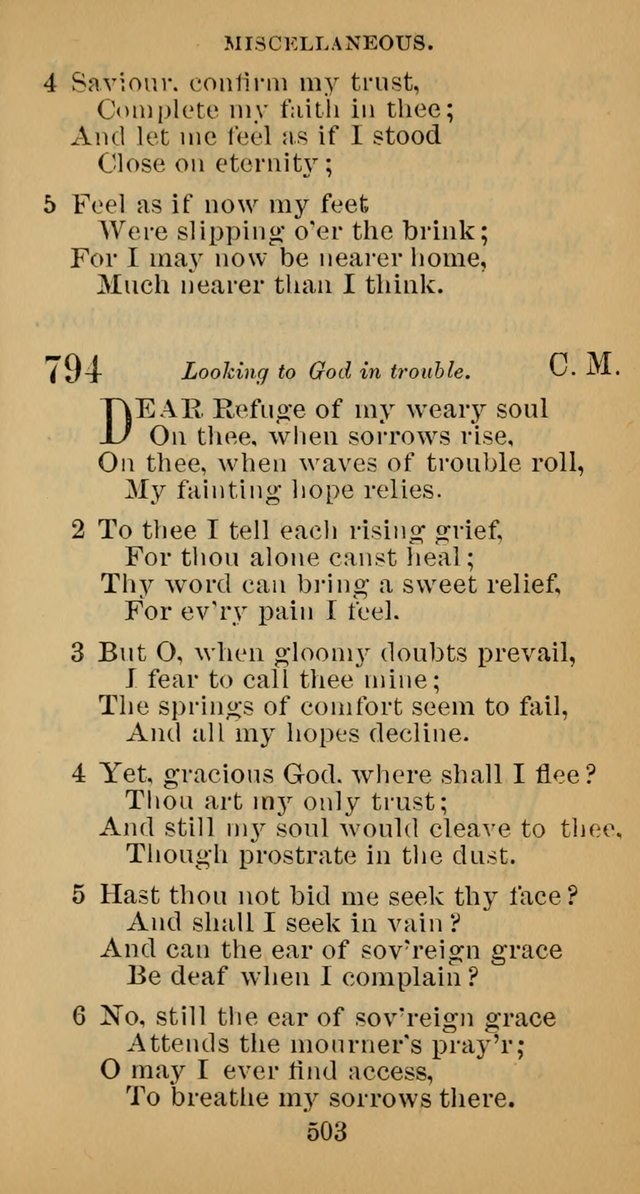 A Collection of Psalms, Hymns and Spiritual Songs; suited to the various kinds of Christian worship; and especially designed for and adapted to the Fraternity of the Brethren... page 510