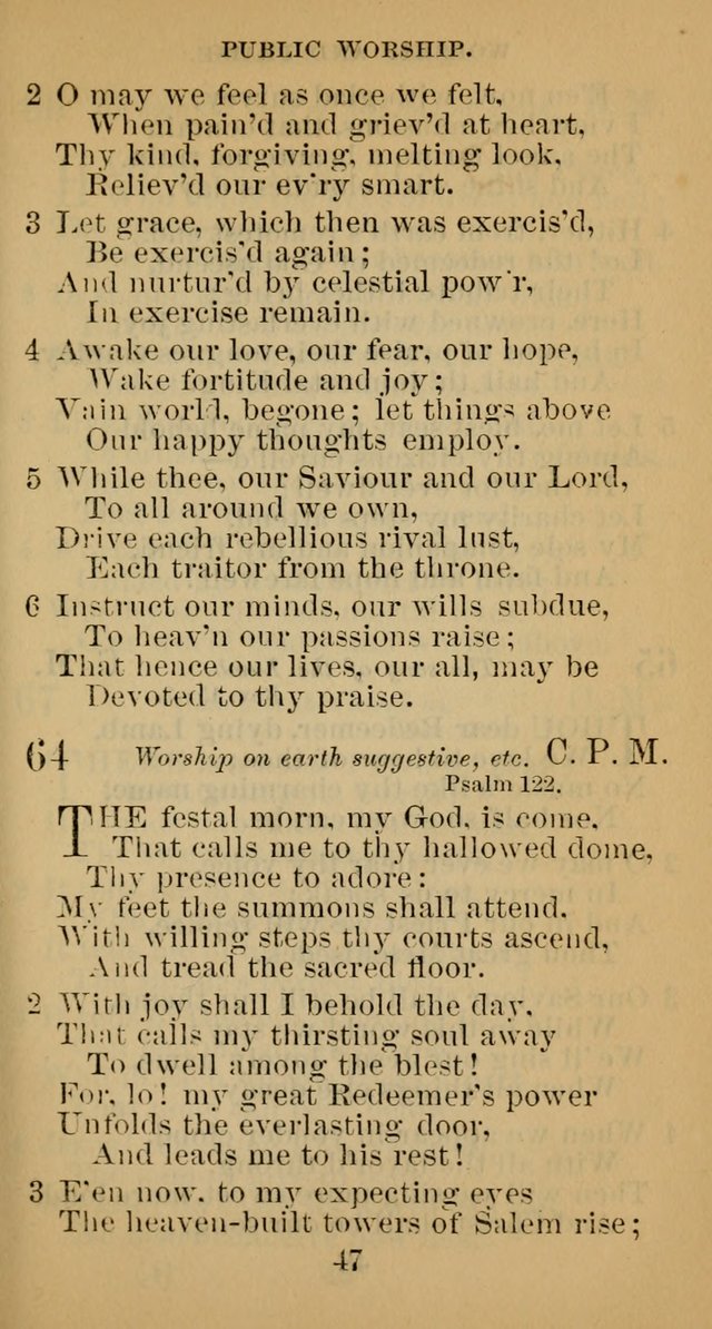 A Collection of Psalms, Hymns and Spiritual Songs; suited to the various kinds of Christian worship; and especially designed for and adapted to the Fraternity of the Brethren... page 54