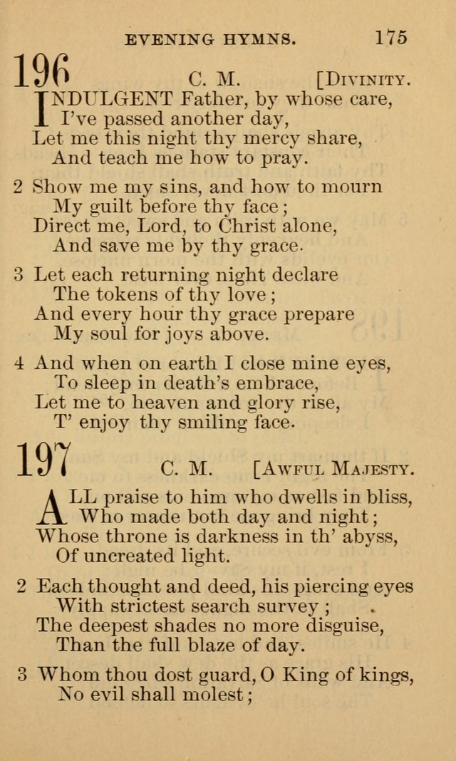 A Collection of Psalms and Hymns: suited to the various occasions of public worship and private devotion page 175
