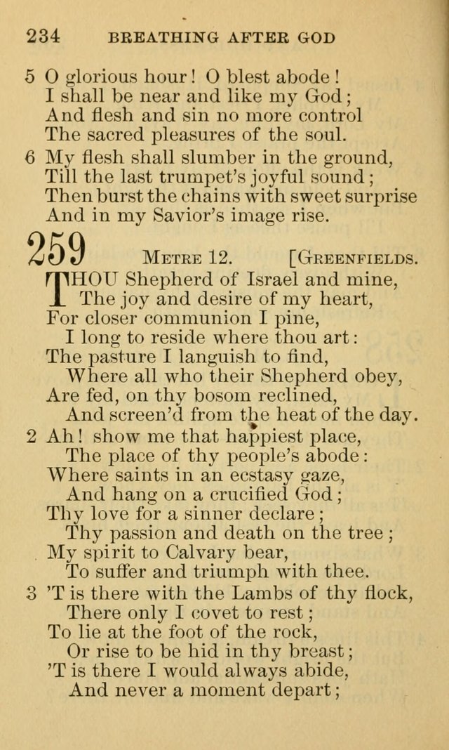 A Collection of Psalms and Hymns: suited to the various occasions of public worship and private devotion page 234