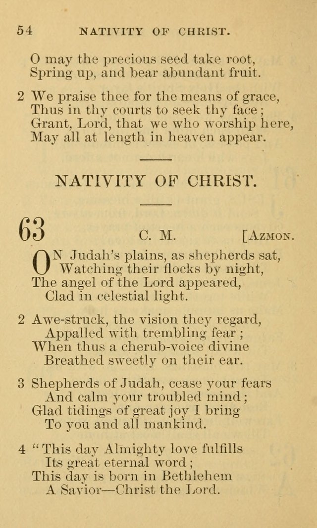 A Collection of Psalms and Hymns: suited to the various occasions of public worship and private devotion page 54