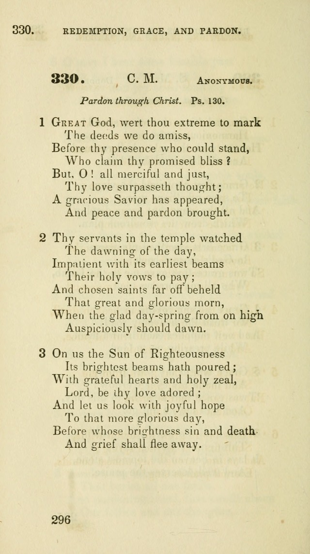 A Collection of Psalms and Hymns for the use of Universalist Societies and Families (13th ed.) page 296