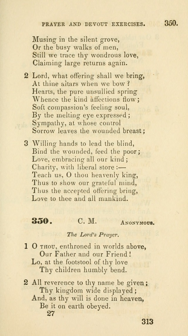 A Collection of Psalms and Hymns for the use of Universalist Societies and Families (13th ed.) page 313