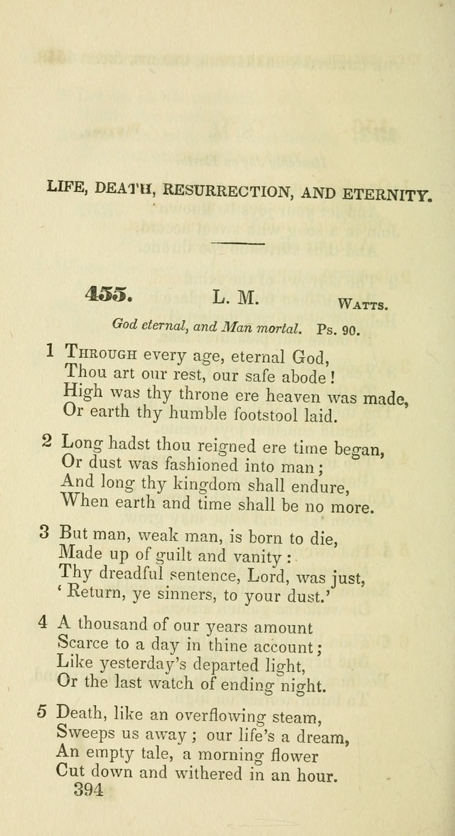 A Collection of Psalms and Hymns for the use of Universalist Societies and Families (13th ed.) page 394