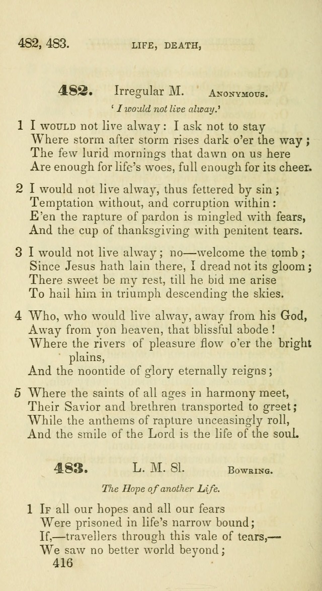 A Collection of Psalms and Hymns for the use of Universalist Societies and Families (13th ed.) page 416