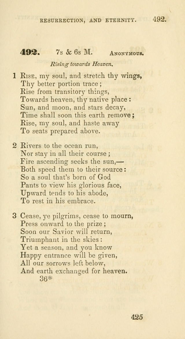 A Collection of Psalms and Hymns for the use of Universalist Societies and Families (13th ed.) page 425