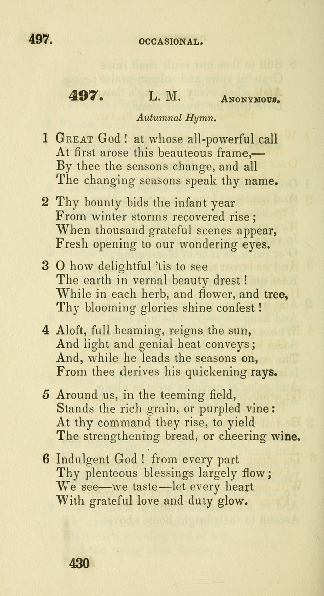 A Collection of Psalms and Hymns for the use of Universalist Societies and Families (13th ed.) page 430