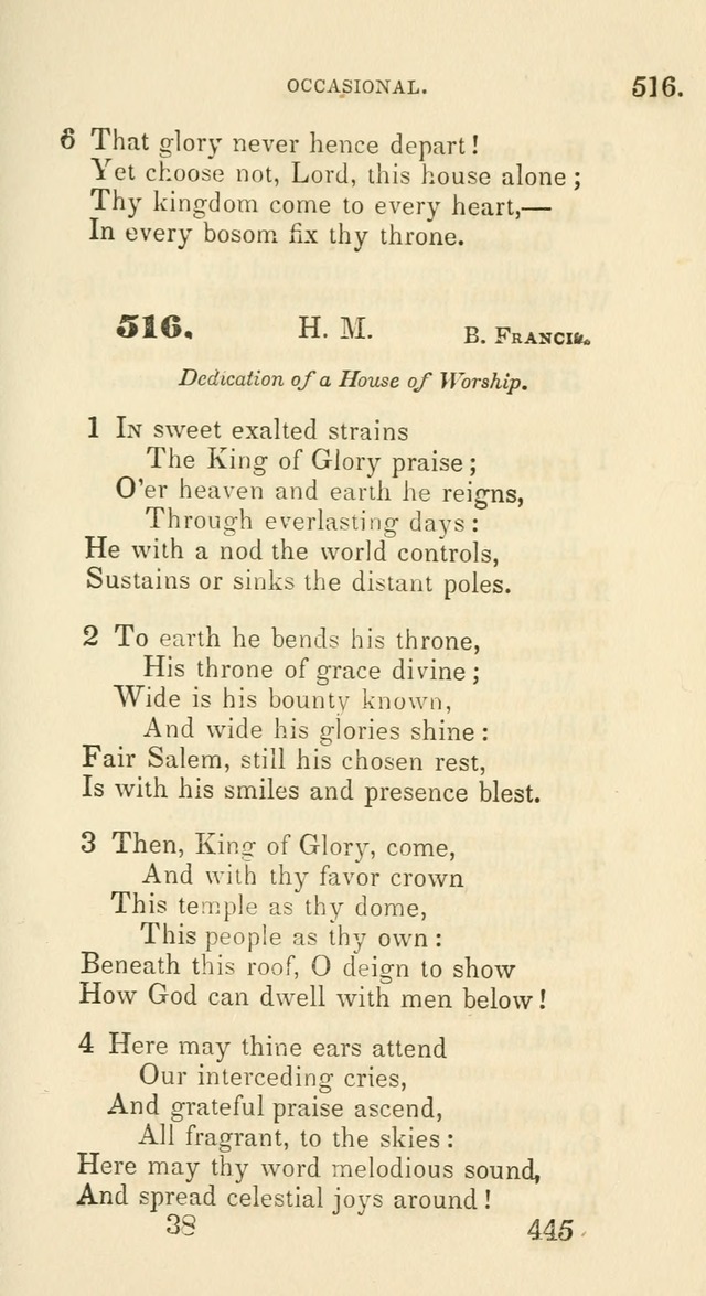 A Collection of Psalms and Hymns for the use of Universalist Societies and Families (13th ed.) page 445