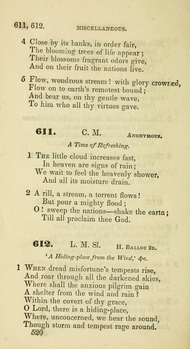 A Collection of Psalms and Hymns for the use of Universalist Societies and Families (13th ed.) page 522