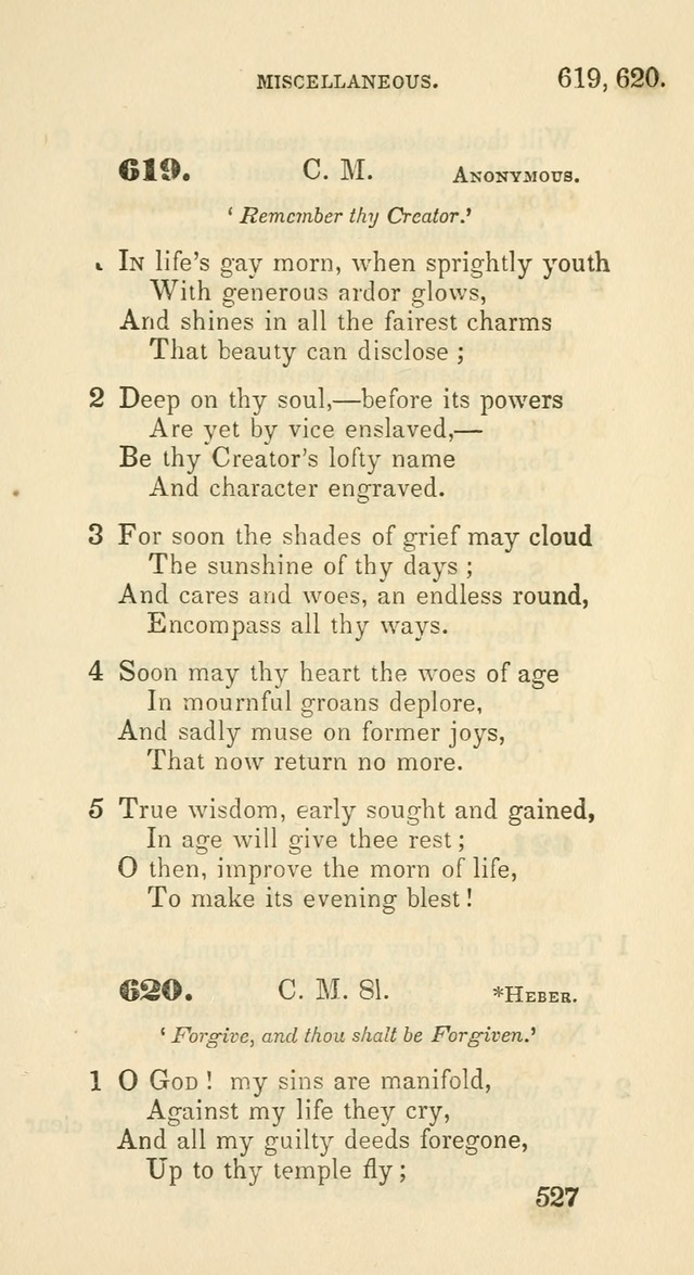 A Collection of Psalms and Hymns for the use of Universalist Societies and Families (13th ed.) page 529