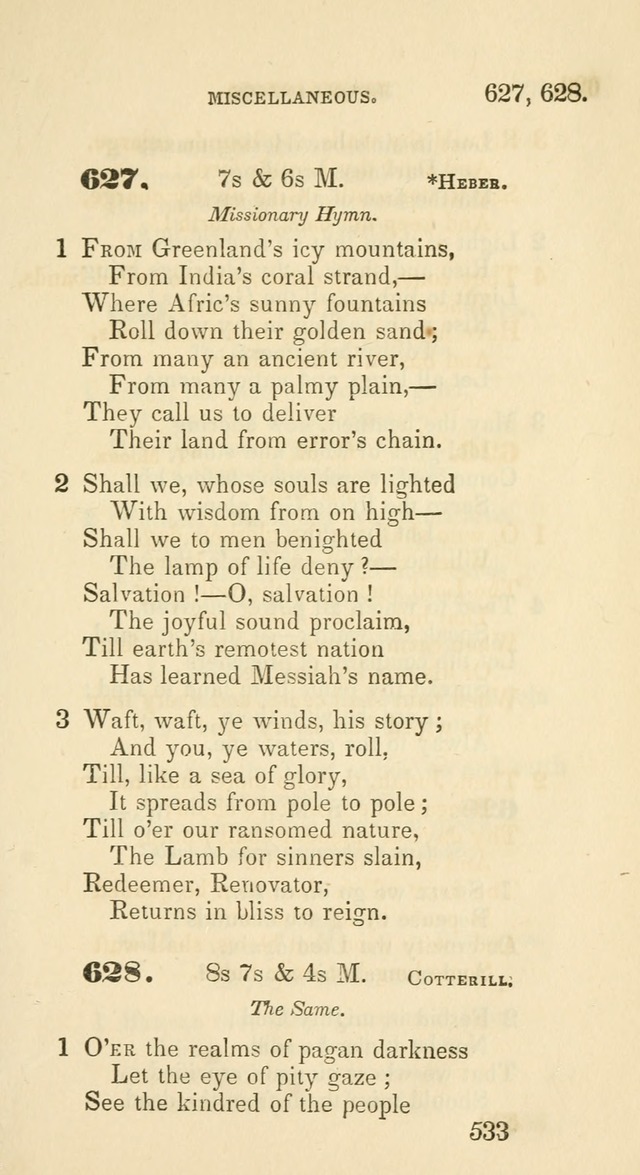 A Collection of Psalms and Hymns for the use of Universalist Societies and Families (13th ed.) page 535