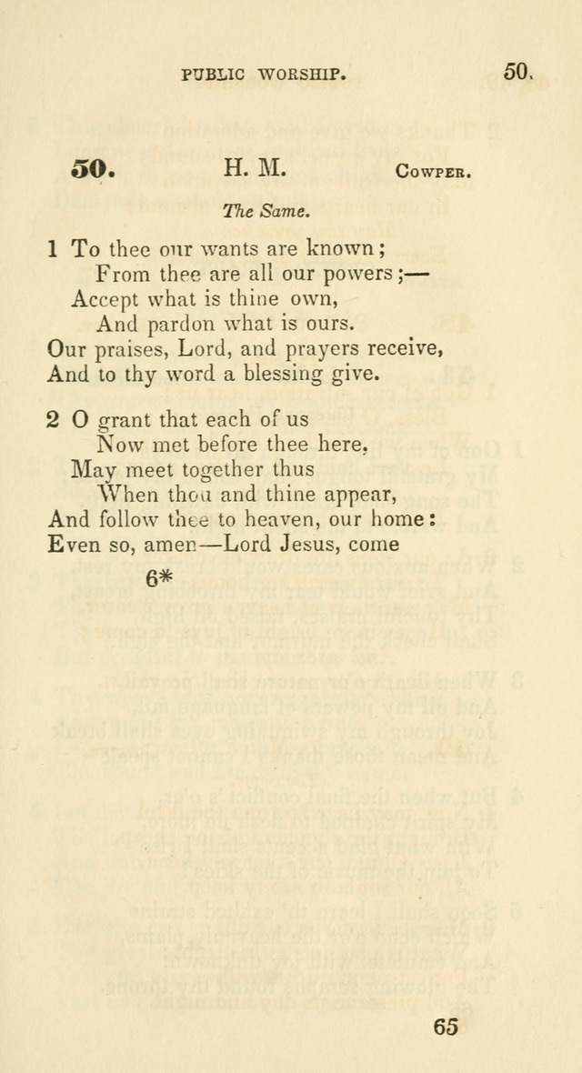 A Collection of Psalms and Hymns for the use of Universalist Societies and Families (13th ed.) page 63