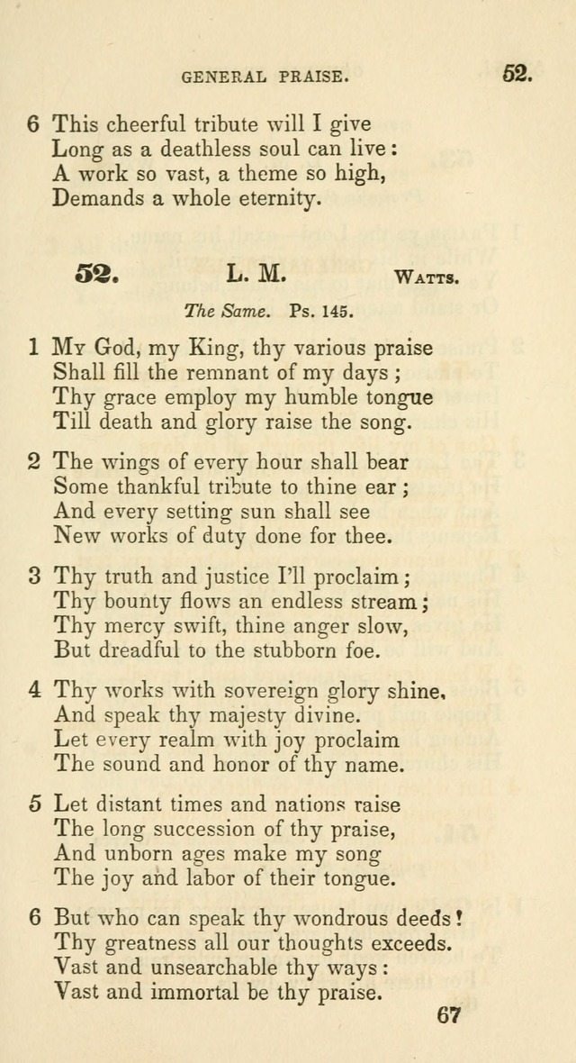 A Collection of Psalms and Hymns for the use of Universalist Societies and Families (13th ed.) page 65