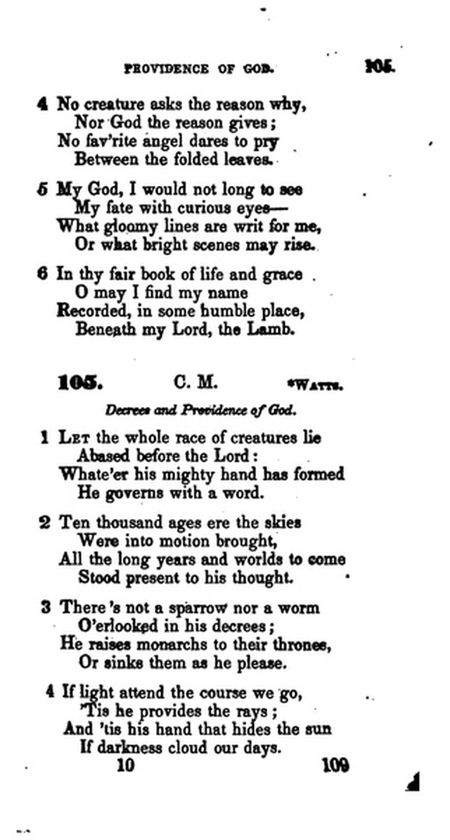 A Collection of Psalms and Hymns for the Use of Universalist Societies and Families 16ed.   page 110