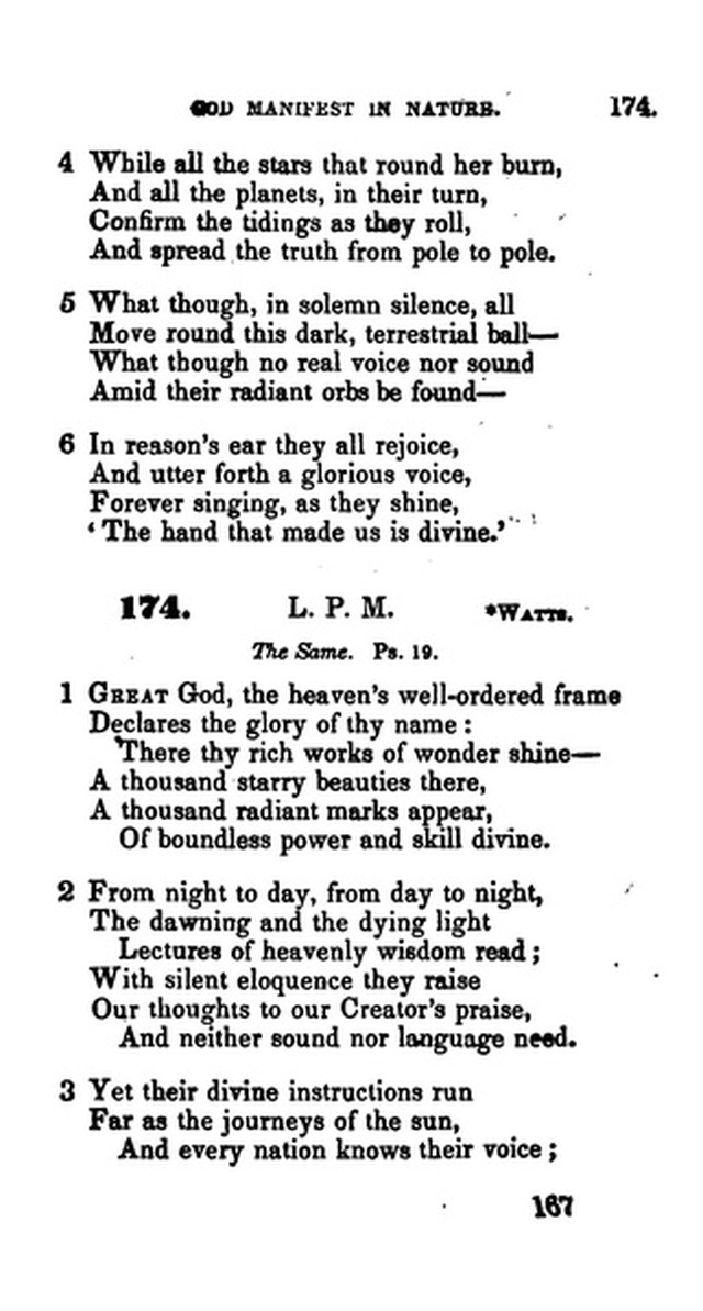 A Collection of Psalms and Hymns for the Use of Universalist Societies and Families 16ed.   page 168