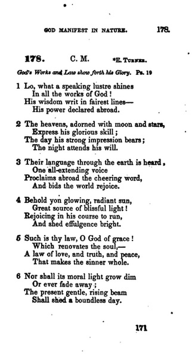 A Collection of Psalms and Hymns for the Use of Universalist Societies and Families 16ed.   page 172