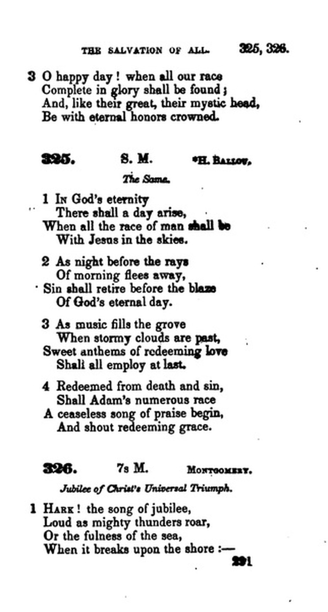 A Collection of Psalms and Hymns for the Use of Universalist Societies and Families 16ed.   page 292