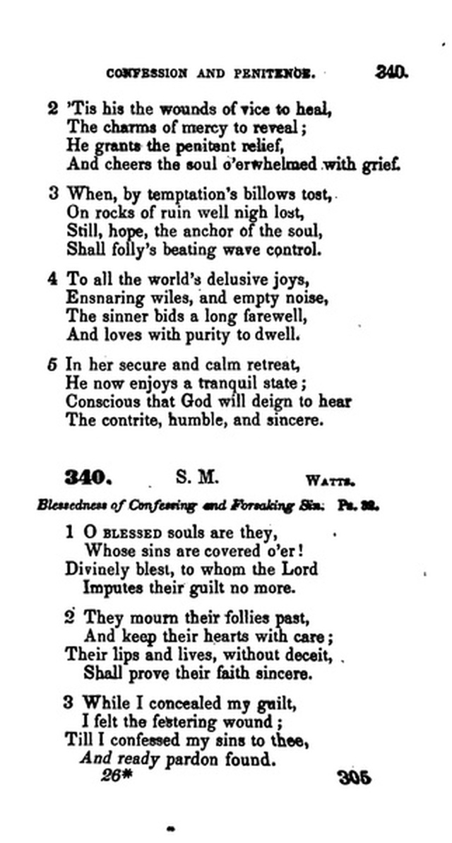 A Collection of Psalms and Hymns for the Use of Universalist Societies and Families 16ed.   page 306