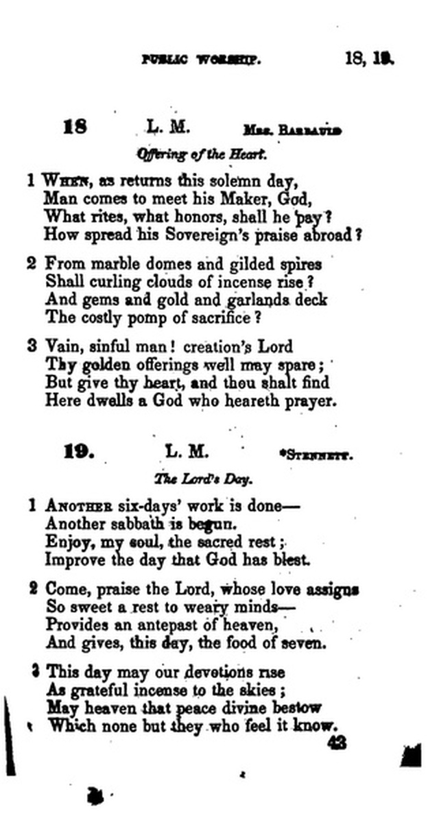 A Collection of Psalms and Hymns for the Use of Universalist Societies and Families 16ed.   page 44