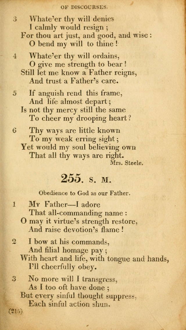 A Collection of Psalms and hymns, for social and private worship page 224