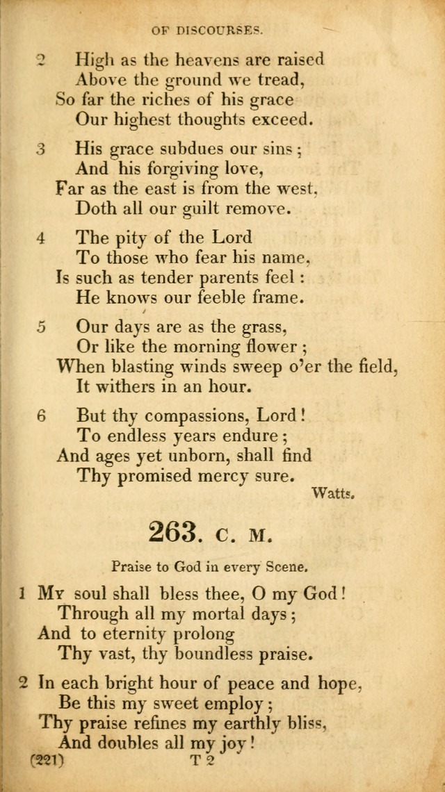 A Collection of Psalms and hymns, for social and private worship page 230