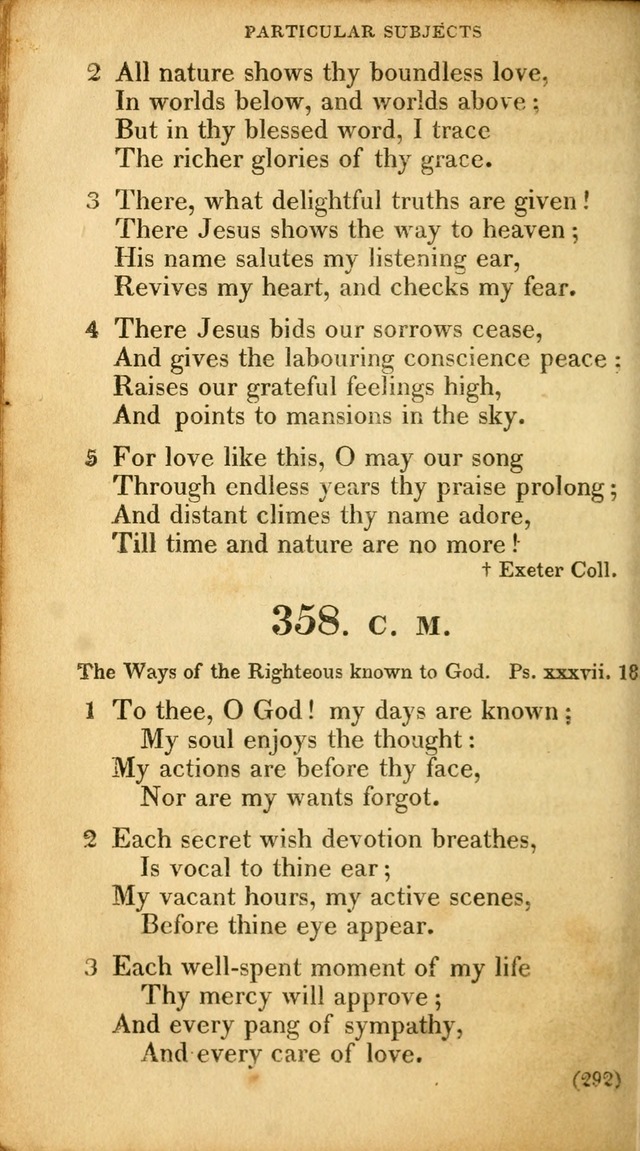 A Collection of Psalms and hymns, for social and private worship page 301