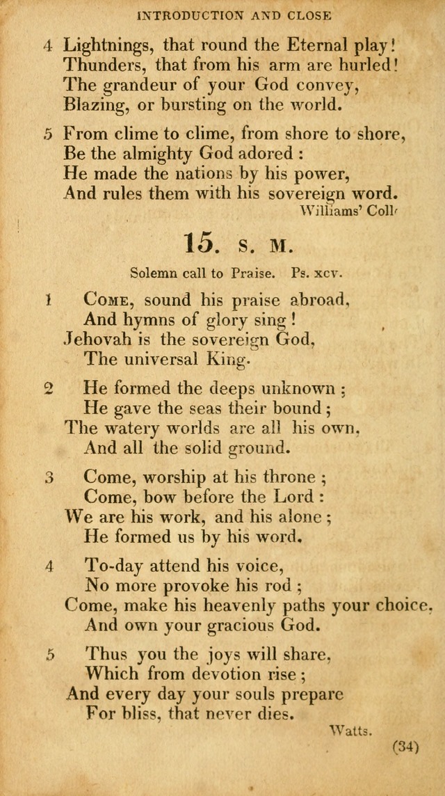A Collection of Psalms and hymns, for social and private worship page 43