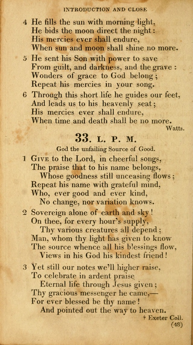 A Collection of Psalms and hymns, for social and private worship page 57