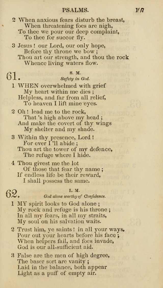 Church Psalmist: or psalms and hymns for the public, social and private use of evangelical Christians (5th ed.) page 109