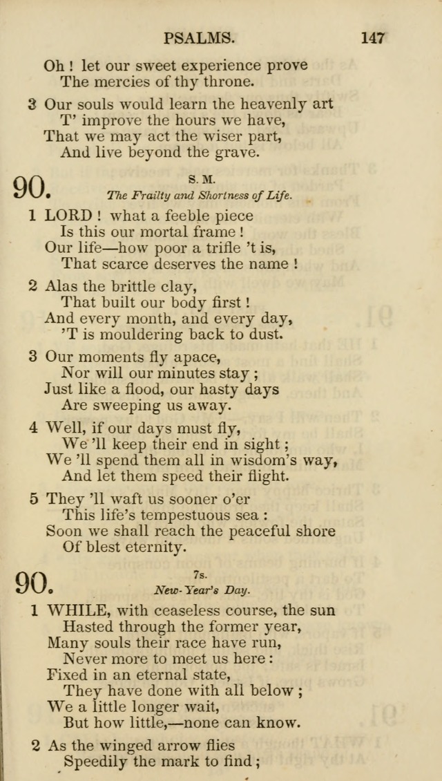 Church Psalmist: or psalms and hymns for the public, social and private use of evangelical Christians (5th ed.) page 149