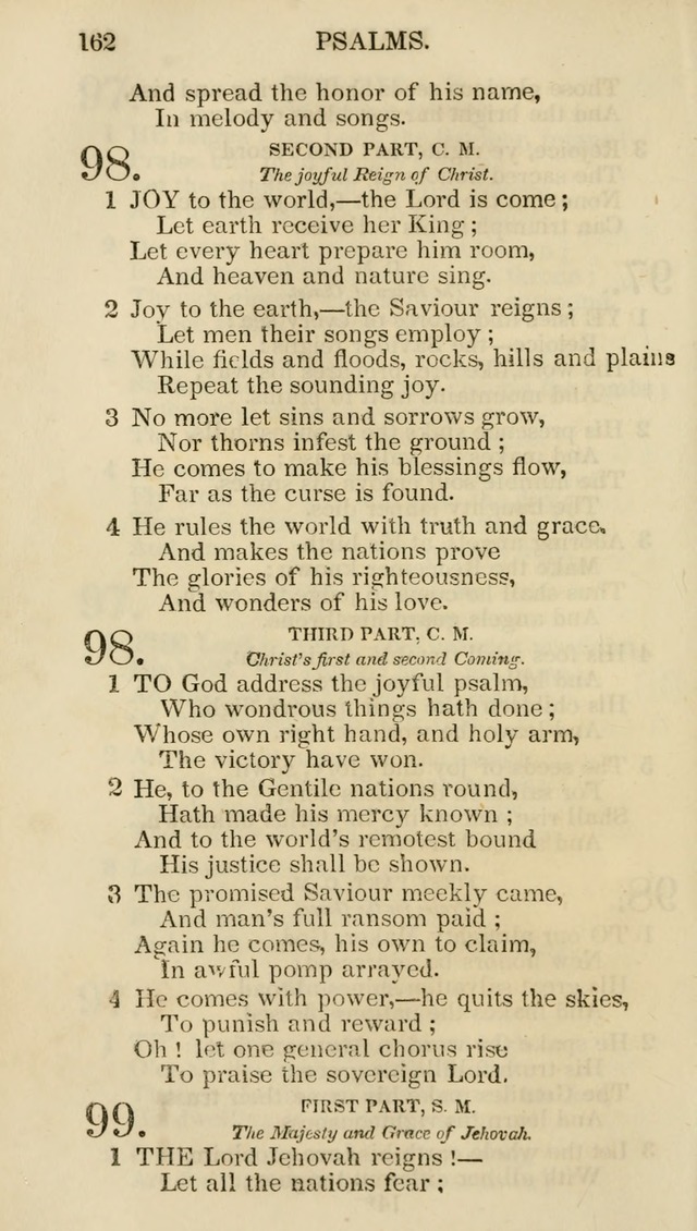 Church Psalmist: or psalms and hymns for the public, social and private use of evangelical Christians (5th ed.) page 164