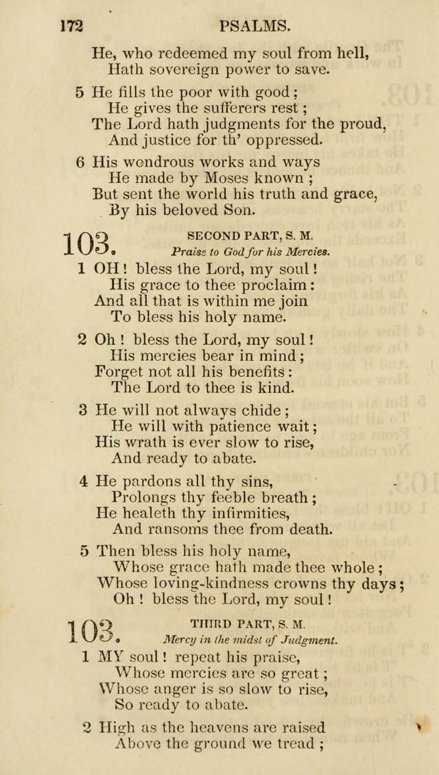 Church Psalmist: or psalms and hymns for the public, social and private use of evangelical Christians (5th ed.) page 174
