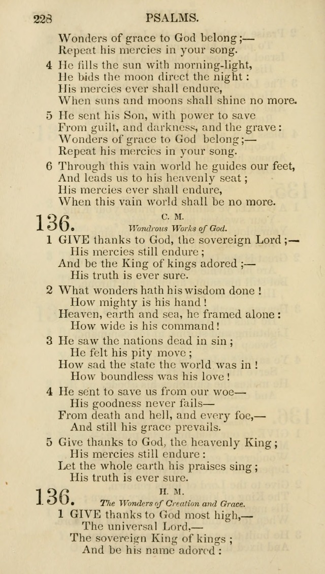 Church Psalmist: or psalms and hymns for the public, social and private use of evangelical Christians (5th ed.) page 230