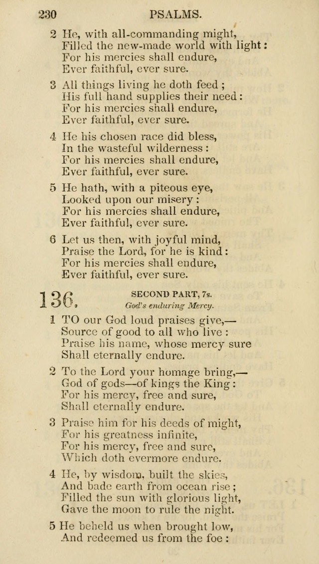 Church Psalmist: or psalms and hymns for the public, social and private use of evangelical Christians (5th ed.) page 232