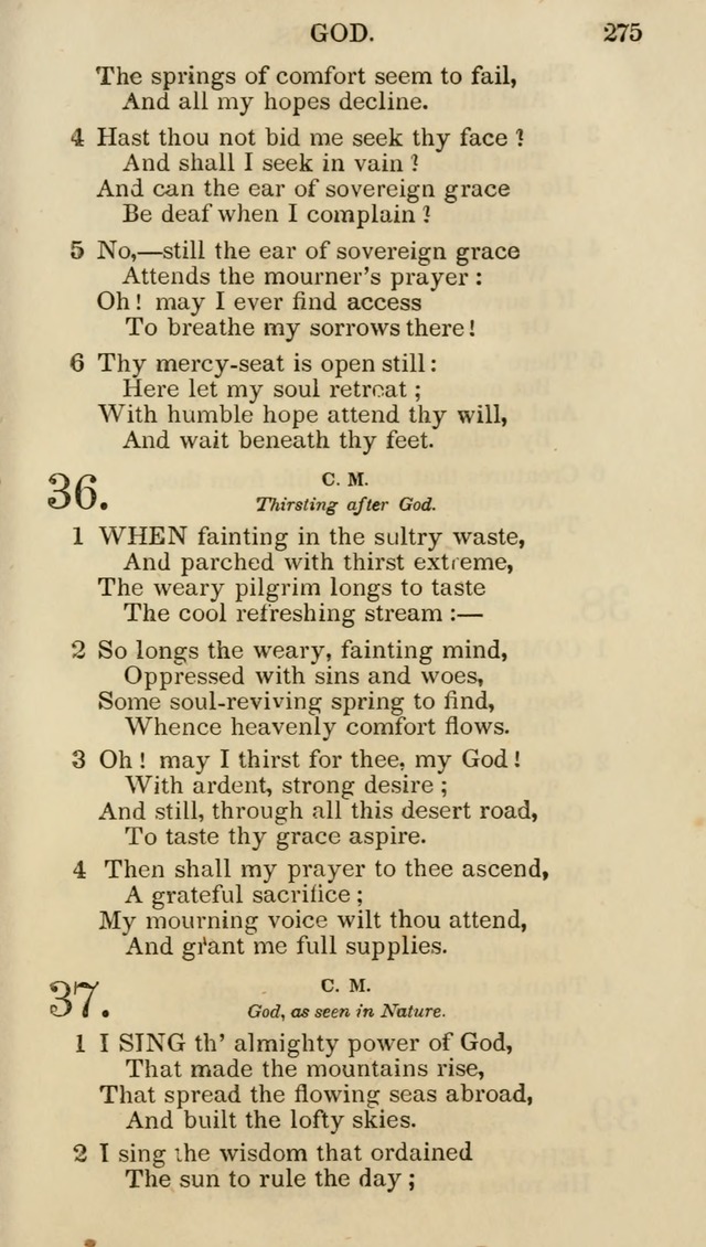 Church Psalmist: or psalms and hymns for the public, social and private use of evangelical Christians (5th ed.) page 277