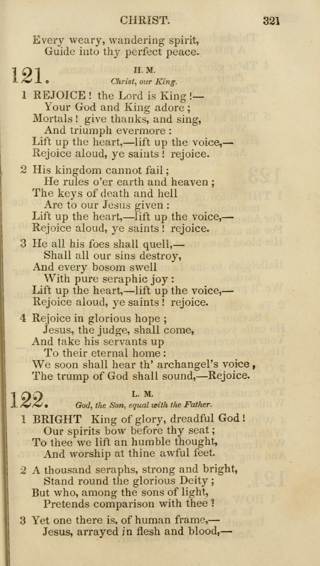 Church Psalmist: or psalms and hymns for the public, social and private use of evangelical Christians (5th ed.) page 323