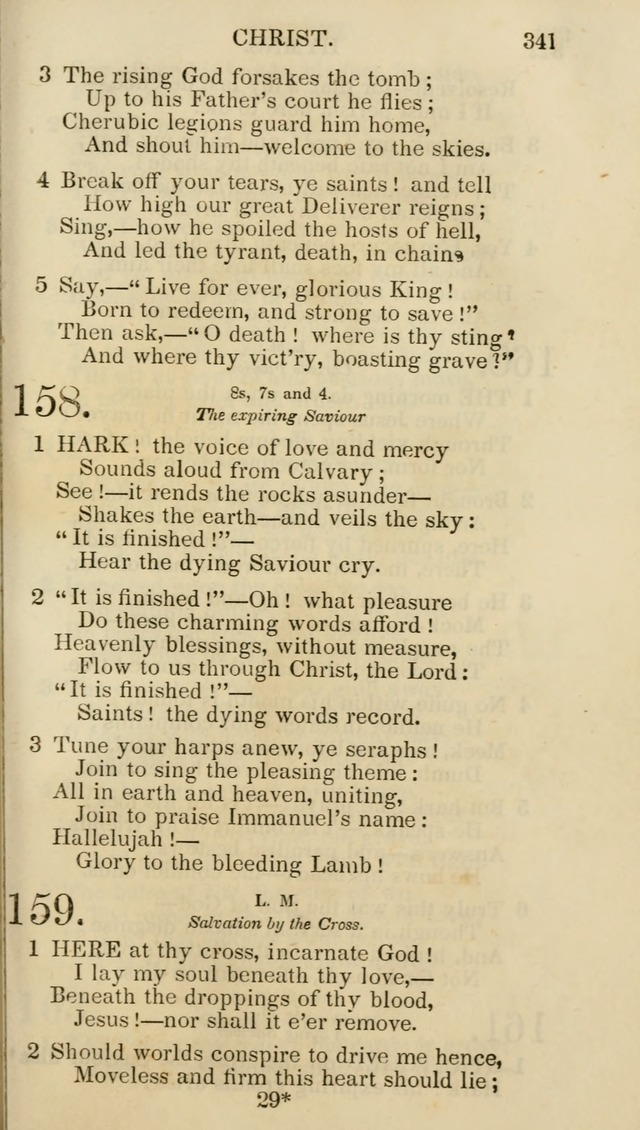 Church Psalmist: or psalms and hymns for the public, social and private use of evangelical Christians (5th ed.) page 343