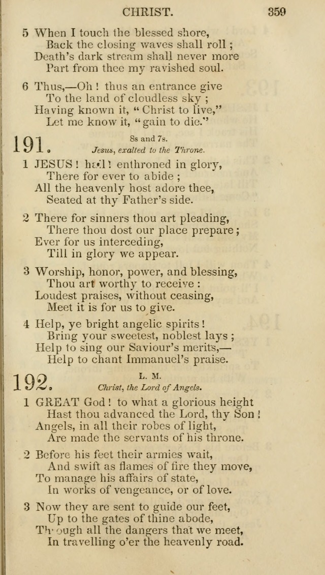 Church Psalmist: or psalms and hymns for the public, social and private use of evangelical Christians (5th ed.) page 361