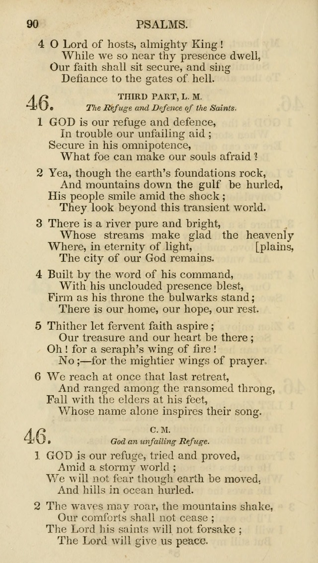 Church Psalmist: or psalms and hymns for the public, social and private use of evangelical Christians (5th ed.) page 92