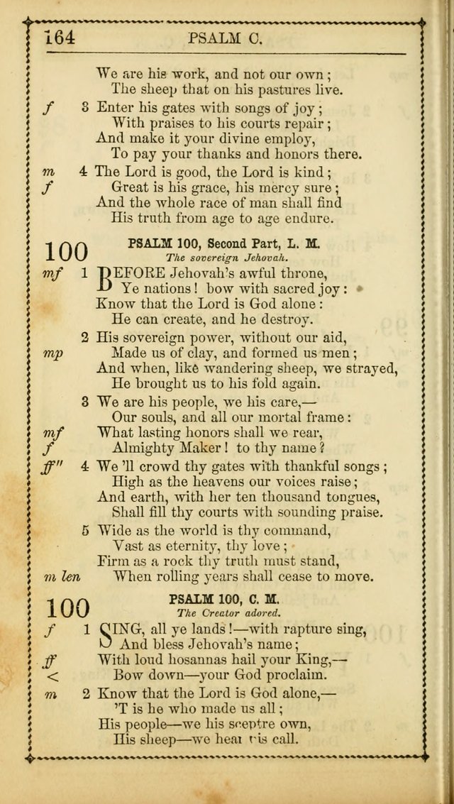 Church Psalmist: or, psalms and hymns, for the public, social and private use of Evangelical Christians. With Supplement. (53rd ed.) page 163