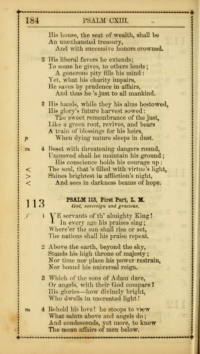 Church Psalmist: or, psalms and hymns, for the public, social and private use of Evangelical Christians. With Supplement. (53rd ed.) page 183
