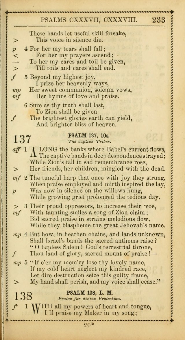 Church Psalmist: or, psalms and hymns, for the public, social and private use of Evangelical Christians. With Supplement. (53rd ed.) page 232