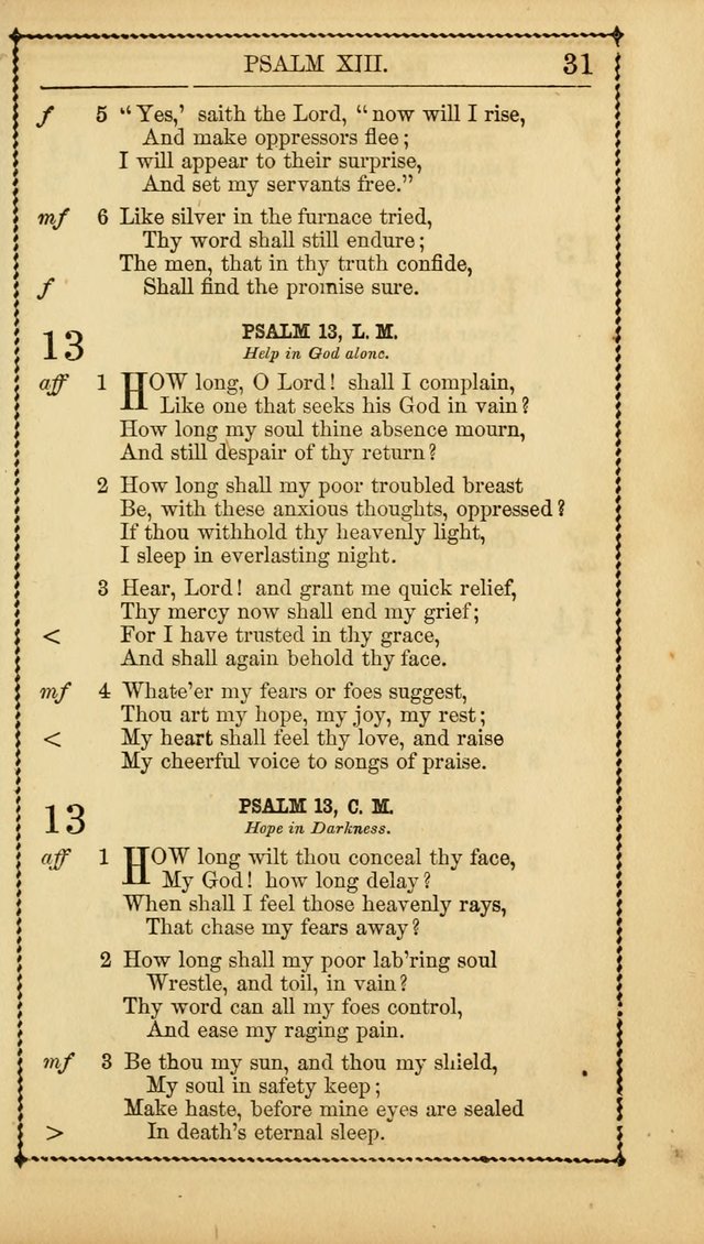 Church Psalmist: or, psalms and hymns, for the public, social and private use of Evangelical Christians. With Supplement. (53rd ed.) page 30