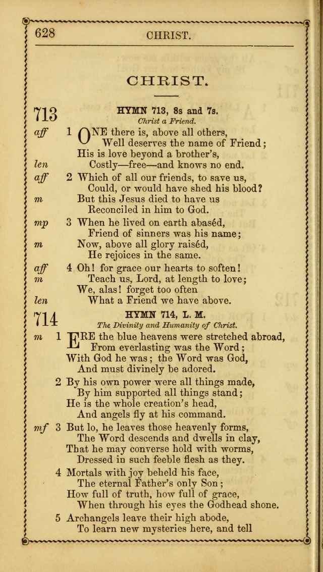 Church Psalmist: or Psalms and Hymns Designed for the Public, Social, and  Private Use of Evangelical Christians ... with Supplement.  53rd ed. page 631