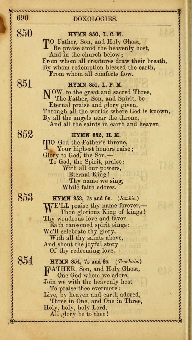 Church Psalmist: or Psalms and Hymns Designed for the Public, Social, and  Private Use of Evangelical Christians ... with Supplement.  53rd ed. page 693