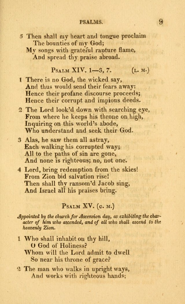 Church Poetry: being Portions of the Psalms in Verse and Hymns suited  to  the Festivals and Fasts, and Various Occasions of the Church page 26