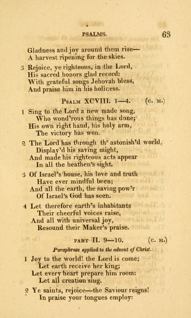 Church Poetry: being Portions of the Psalms in Verse and Hymns suited  to  the Festivals and Fasts, and Various Occasions of the Church page 80