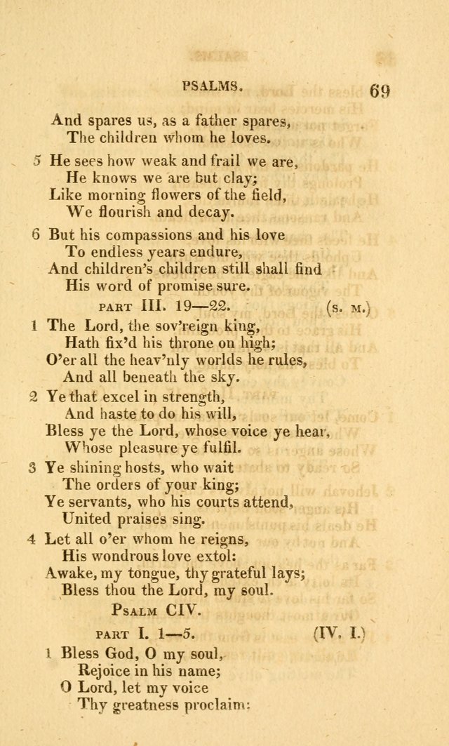Church Poetry: being Portions of the Psalms in Verse and Hymns suited  to  the Festivals and Fasts, and Various Occasions of the Church page 86