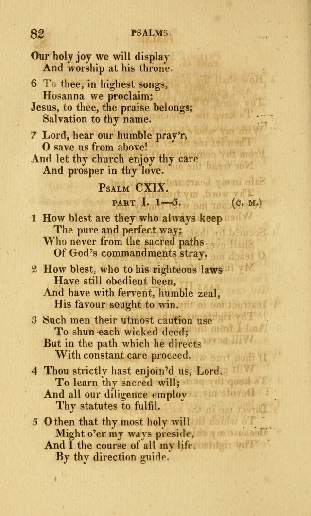 Church Poetry: being Portions of the Psalms in Verse and Hymns suited  to  the Festivals and Fasts, and Various Occasions of the Church page 99