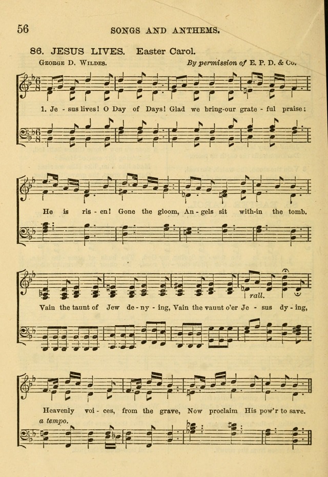 Choral praise: songs and anthems, for Sunday schools and choral societies. page 59